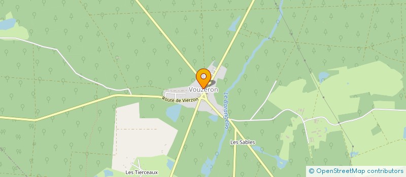 localisation de l'entreprise CUMA DE LA VALLEE DU BARANGEON à VOUZERON