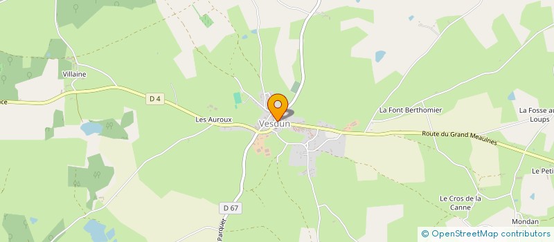 localisation de l'entreprise CUMA DE LA VALLEE DU BOEUF à EPINEUIL-LE-FLEURIEL