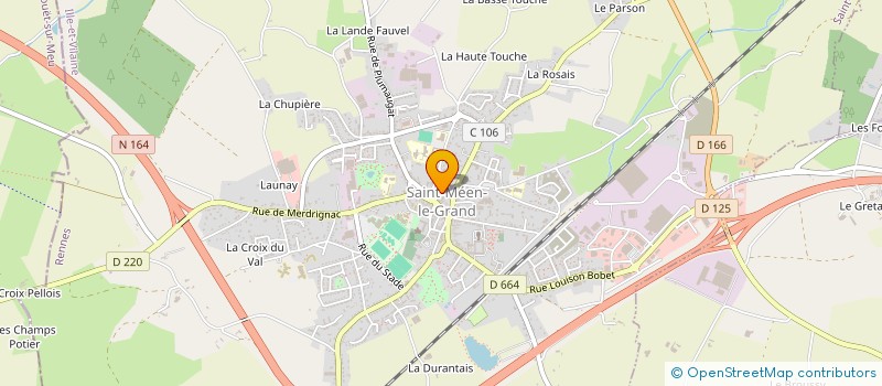 localisation de l'entreprise CUMA DE LA VALLEE DU MEU à GAEL