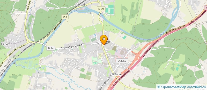 localisation de l'entreprise CUMA DE LA VALLEE DU VERN  VALLEREUIL