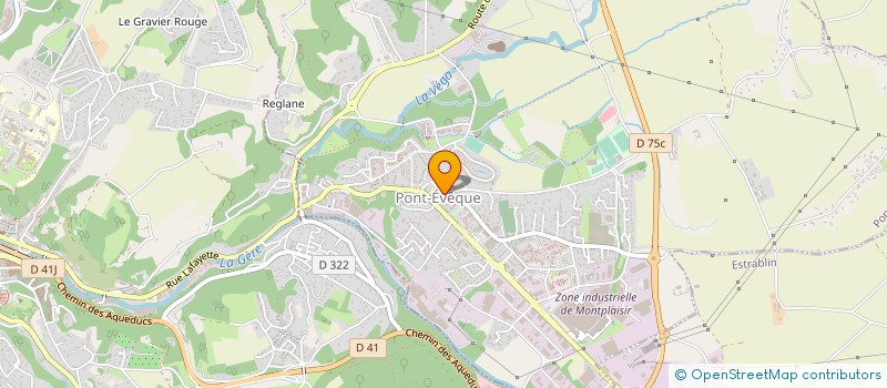 localisation de l'entreprise CUMA DE LA VEGA  PONT-EVEQUE