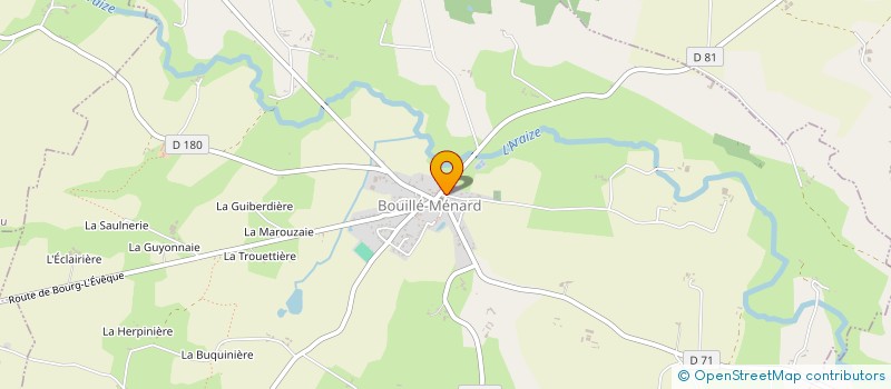 localisation de l'entreprise CUMA DE LA VERZEE DE BOURG D'IRE à SEGRE-EN-ANJOU BLEU