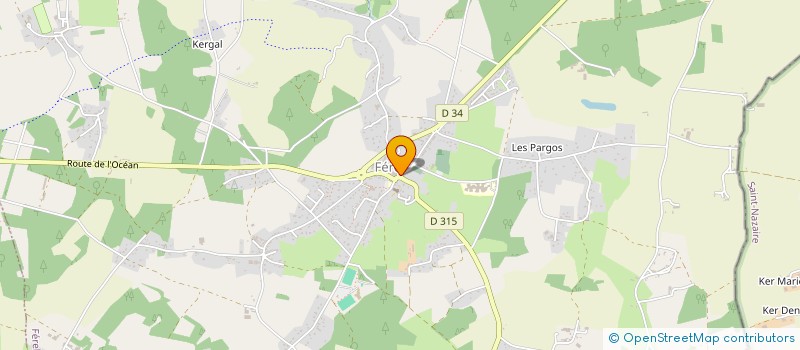 localisation de l'entreprise CUMA DE LA VILAINE FEREL à FEREL