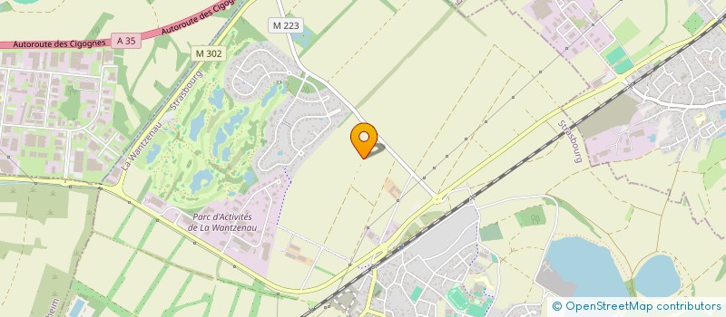 localisation de l'entreprise CUMA DE LA WANTZENAU  LA WANTZENAU