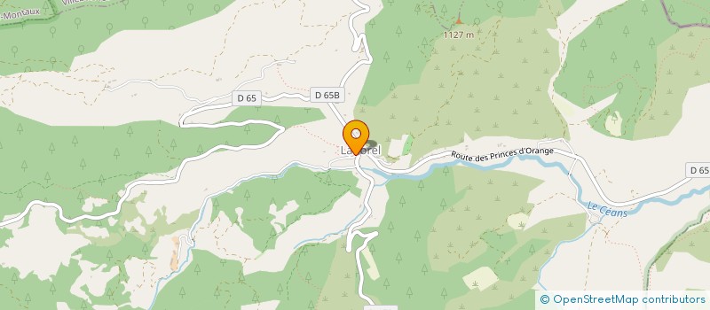 localisation de l'entreprise CUMA  DE LABOREL  LABOREL