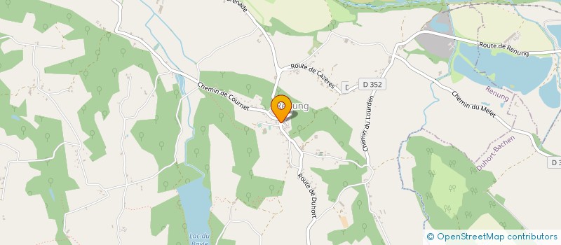 localisation de l'entreprise CUMA DE LAMENSANS  BORDERES-ET-LAMENSANS