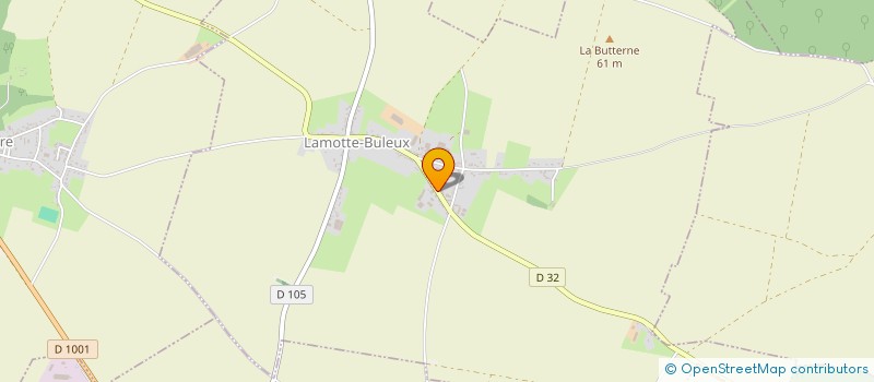 localisation de l'entreprise CUMA DE LAMOTTE BULEUX  LAMOTTE-BULEUX