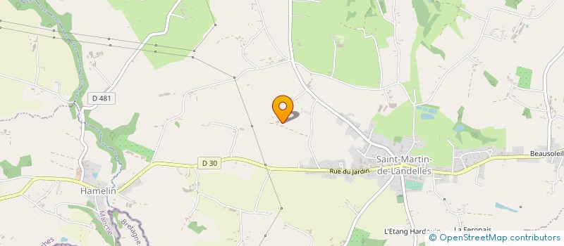 localisation de l'entreprise CUMA DE LANDELLES à SAINT-HILAIRE-DU-HARCOUET