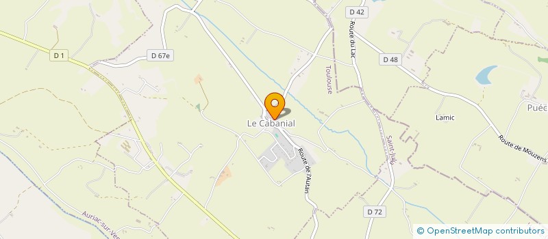 localisation de l'entreprise CUMA DE LAS CRABOS à PRUNET