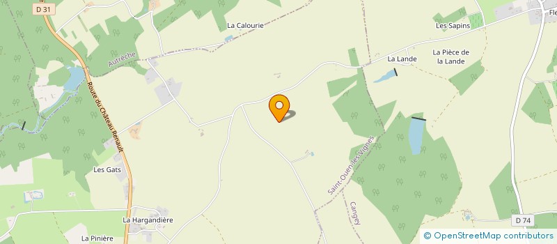 localisation de l'entreprise CUMA DE LAUBE AGRICOLE  CANGEY