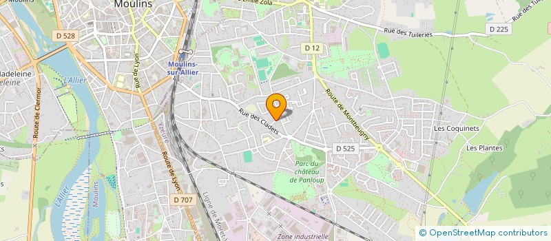 localisation de l'entreprise CUMA DE LEYDE à YZEURE