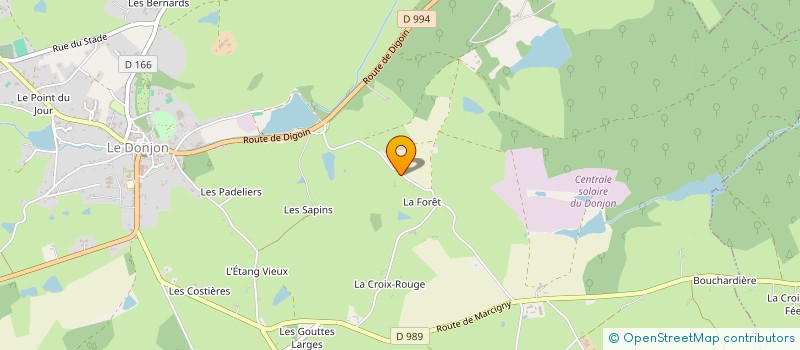 localisation de l'entreprise CUMA DE LIERNOLLES  PIERREFITTE-SUR-LOIRE