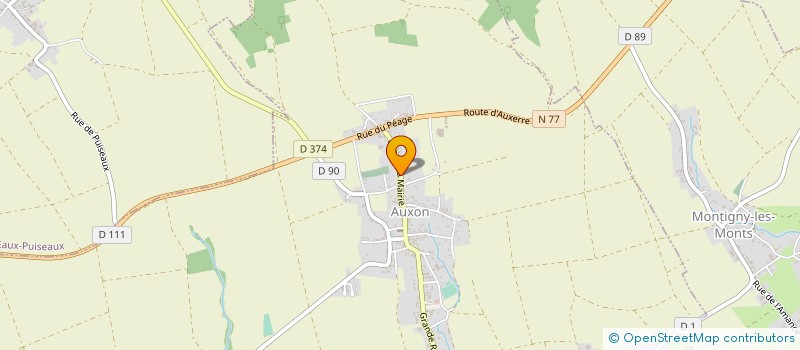 localisation de l'entreprise CUMA DE LIGNIERES à LIGNIERES