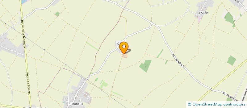 localisation de l'entreprise CUMA DE LIOUX  JAUNAY-MARIGNY