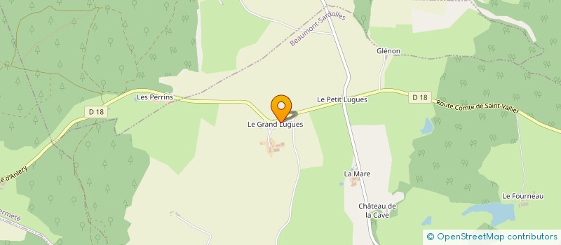 localisation de l'entreprise CUMA DE LUGUES à BEAUMONT-SARDOLLES