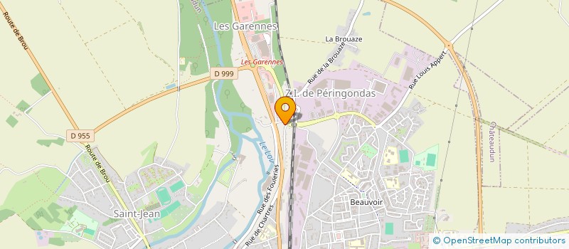 localisation de l'entreprise CUMA DE LUTZ EN DUNOIS à JALLANS