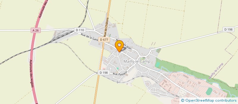 localisation de l'entreprise CUMA DE MAILLY LE CAMP à MAILLY-LE-CAMP