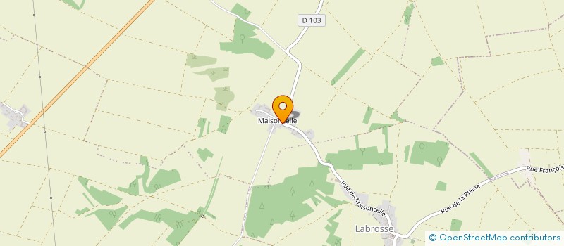 localisation de l'entreprise CUMA DE MAISONCELLES à LE MALESHERBOIS