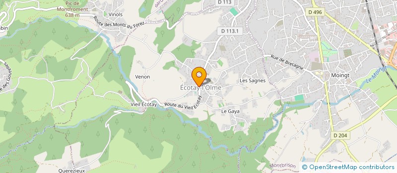 localisation de l'entreprise CUMA DE MARGERIE  LEZIGNEUX