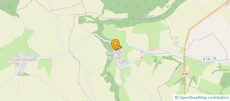 localisation de l'entreprise CUMA DE MAYANCOURT à VRONCOURT-LA-COTE