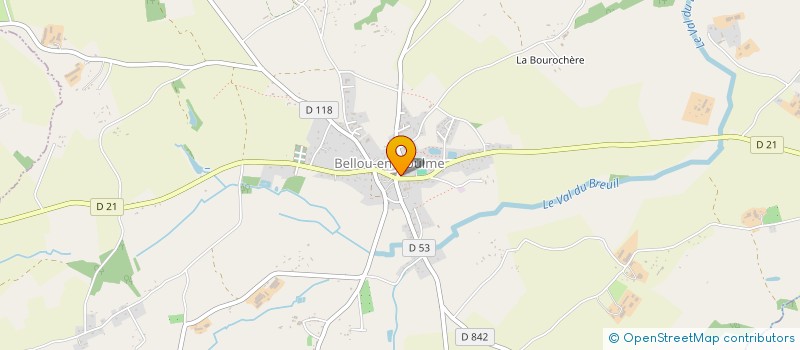 localisation de l'entreprise CUMA DE MENIL à LE MENIL-DE-BRIOUZE