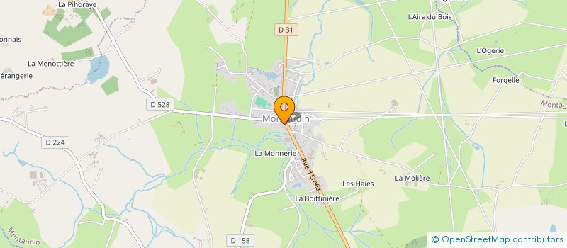 localisation de l'entreprise CUMA DE MONTAUDIN à MONTAUDIN