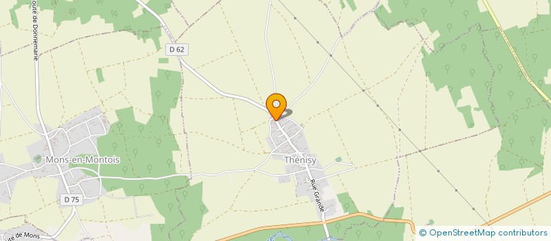 localisation de l'entreprise CUMA DE MONTEBRIE à THENISY