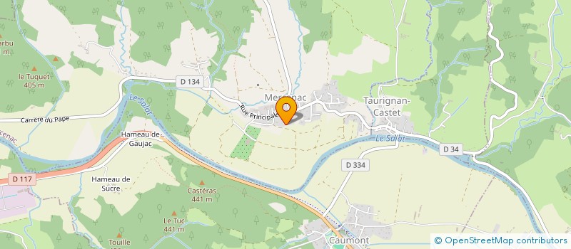 localisation de l'entreprise CUMA DE MONTGAUCH à MONTGAUCH