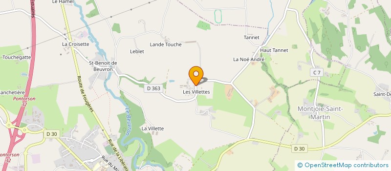 localisation de l'entreprise CUMA DE MONTJOIE à SAINT-JAMES