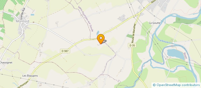 localisation de l'entreprise CUMA DE MONTORD  MONTORD