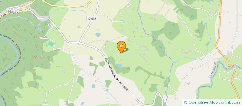 localisation de l'entreprise CUMA DE NAJAC  NAJAC