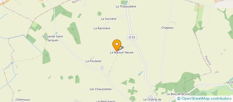 localisation de l'entreprise CUMA DE NEUILLY à NEUILLY-LE-BRIGNON