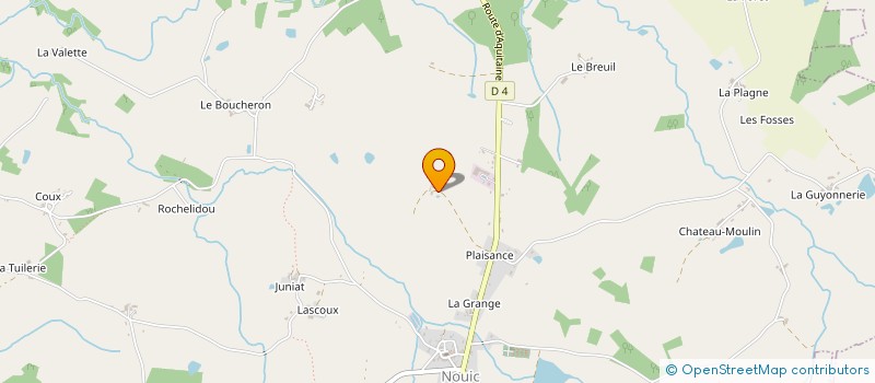 localisation de l'entreprise CUMA DE NOUIC à NOUIC