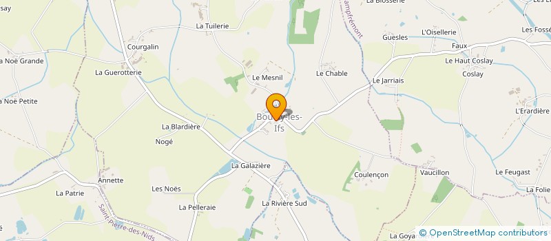 localisation de l'entreprise CUMA DE PAIL à BOULAY-LES-IFS