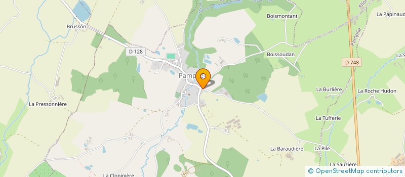 localisation de l'entreprise CUMA DE PAMPLIE à PAMPLIE