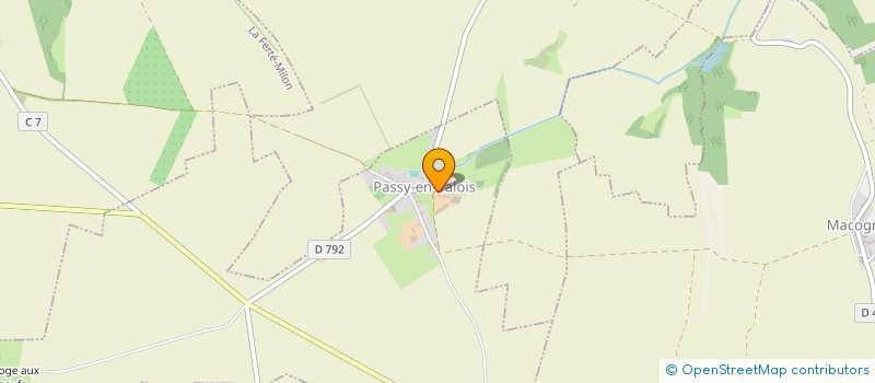 localisation de l'entreprise CUMA DE PASSY ET MACOGNY  PASSY-EN-VALOIS