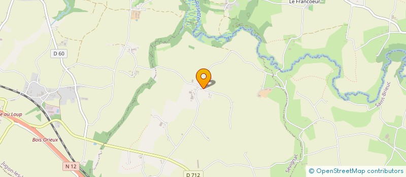 localisation de l'entreprise CUMA DE PENGAVE  SEVIGNAC