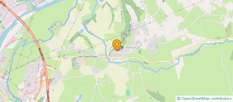 localisation de l'entreprise CUMA DE PERREUX à PERREUX