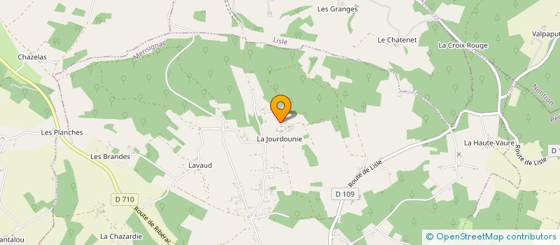 localisation de l'entreprise CUMA DE PIERRE BRUNE  MENSIGNAC