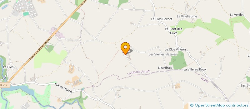 localisation de l'entreprise CUMA DE PLANGUENOUAL à LAMBALLE-ARMOR