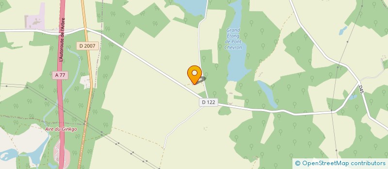 localisation de l'entreprise CUMA DE POMMES DE TERRE DU GIENNOIS à OUZOUER-SUR-TREZEE