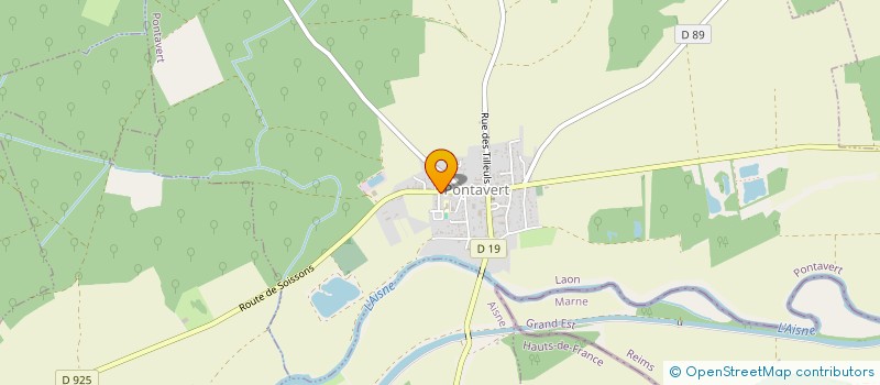 localisation de l'entreprise CUMA DE PONTAVERT à PONTAVERT