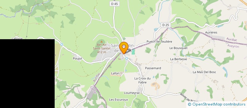 localisation de l'entreprise CUMA DE PORT D'AGRES  SAINT-PARTHEM