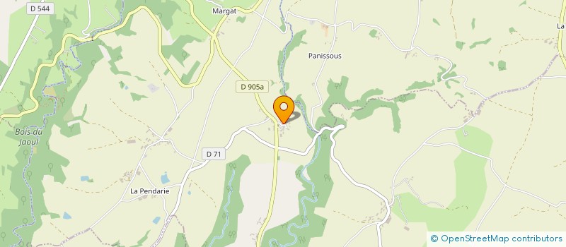 localisation de l'entreprise CUMA DE PRADIALS  LA SALVETAT-PEYRALES