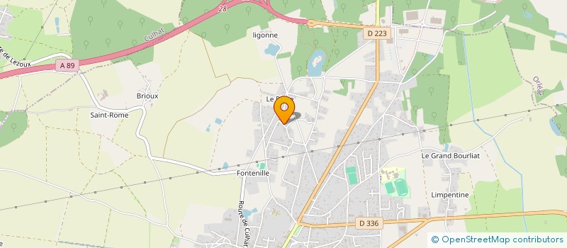 localisation de l'entreprise CUMA DE PRAFRECHAS à LEZOUX