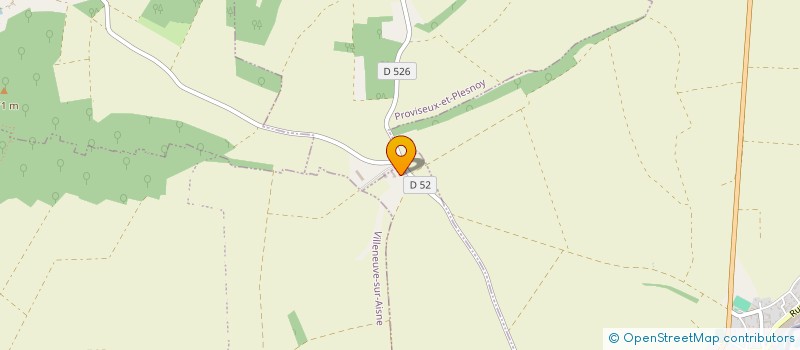 localisation de l'entreprise CUMA DE PROVISEUX  NEUFCHATEL-SUR-AISNE