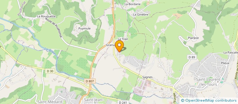 localisation de l'entreprise CUMA DE PRUDHOMAT  BELMONT-BRETENOUX