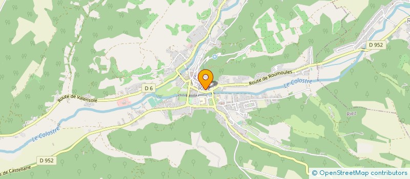 localisation de l'entreprise CUMA DE PUBERCLAIRE à ALLEMAGNE-EN-PROVENCE