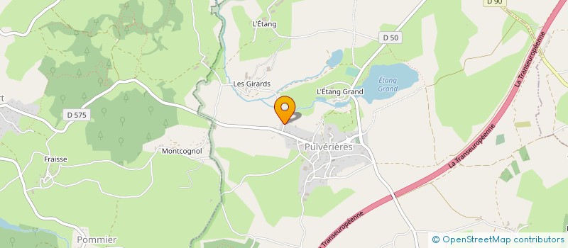 localisation de l'entreprise CUMA DE PULVERIERES à PULVERIERES