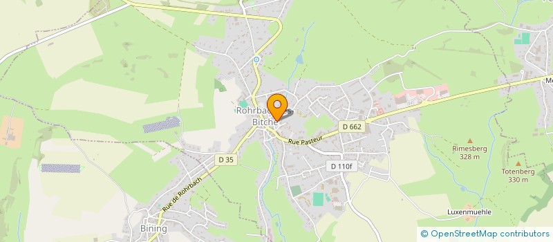 localisation de l'entreprise CUMA DE RAHLING  RAHLING